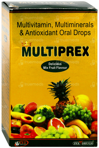 Multiprex Mix Fruit Flavour Oral Drops 30Ml