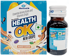 Health Ok New Mango Flavour Oral Drops 15Ml