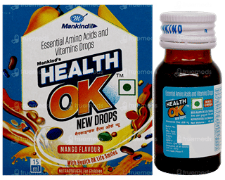 Health Ok New Mango Flavour Oral Drops 15Ml