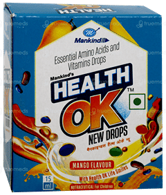 Health Ok New Mango Flavour Oral Drops 15Ml
