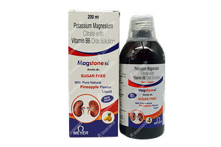 Magstone B6 Pineapple Flavour Sugar Free Solution 200ml