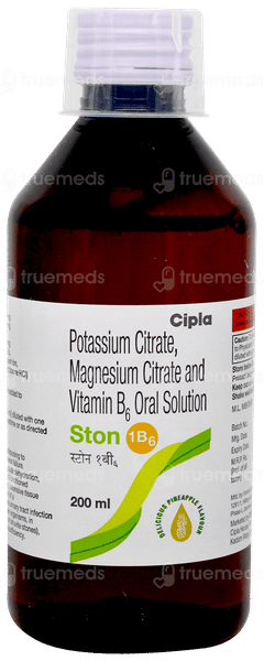 Ston 1b6 Pineapple Flavour Solution 200ml