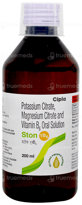 Ston 1b6 Pineapple Flavour Solution 200ml