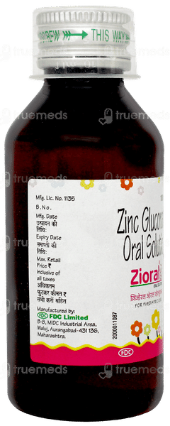 Zioral Solution 100ml