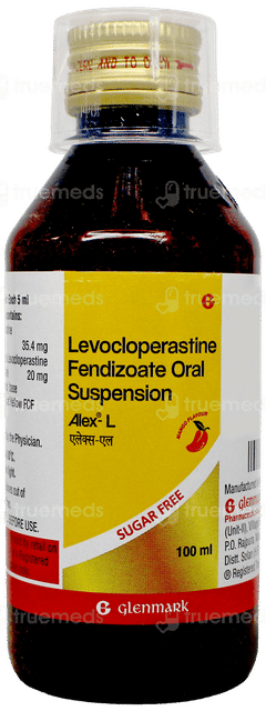 Alex L Sf Mango Flavour Suspension 100Ml Alex L Sf Mango Flavour Suspension 100Ml