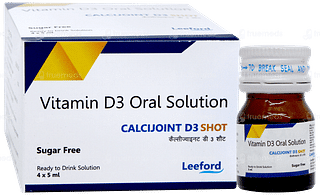 Calcijoint D3 Shot Sugar Free Solution 5ml