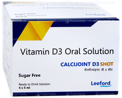 Calcijoint D3 Shot Sugar Free Solution 5ml