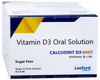 Calcijoint D3 Shot Sugar Free Solution 5ml