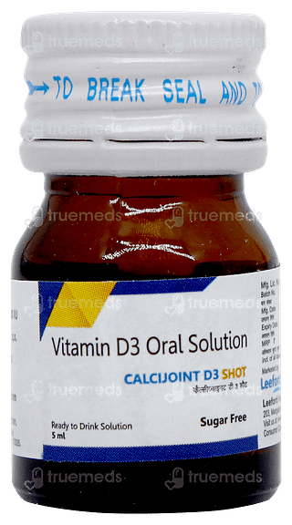 Calcijoint D3 Shot Sugar Free Solution 5ml