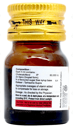 Gemsoline D3 Nano Shot Litchi Flavour Sugar Free Solution 5ml
