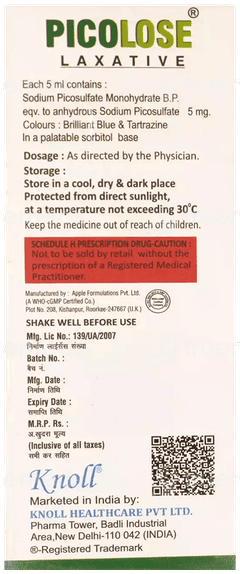 Picolose Solution 100Ml Picolose Solution 100Ml