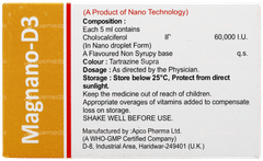 Magnano D3 Nano Shot Sugar Free Solution 5ml