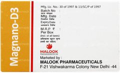 Magnano D3 Nano Shot Sugar Free Solution 5ml