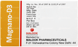 Magnano D3 Nano Shot Sugar Free Solution 5ml