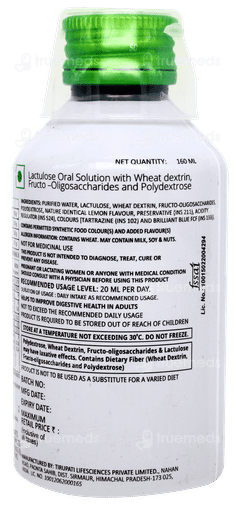 Dexluz Lemon Flavour Solution 160ml