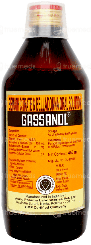 Gassanol Solution 450ml