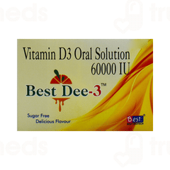 Best Dee 3 Delicious Flavour Sugar Free Solution 5ml Best Dee 3 Delicious Flavour Sugar Free Solution 5ml