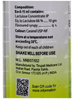 Easylax L Lemon Flavour Sugar Free Solution 100Ml