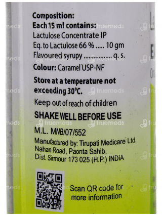 Easylax L Lemon Flavour Sugar Free Solution 100Ml