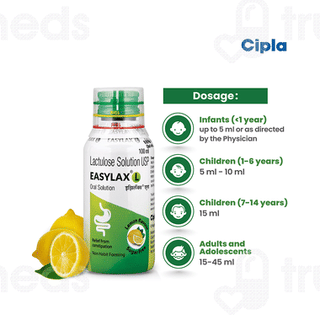 Easylax L Lemon Flavour Sugar Free Solution 100Ml