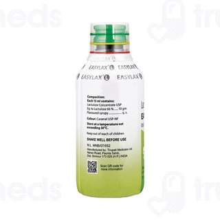 Easylax L Lemon Flavour Sugar Free Solution 100ml