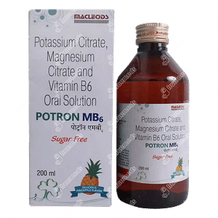 Potron Mb6 Pineapple Flavour Sugar Free Solution 200ml