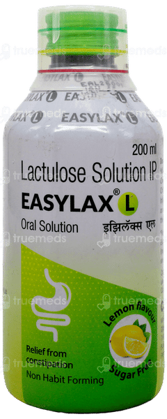 Easylax L Lemon Flavour Sugar Free Solution 200Ml Easylax L Lemon Flavour Sugar Free Solution 200Ml