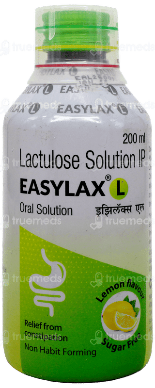 Easylax L Lemon Flavour Sugar Free Solution 200Ml