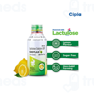 Easylax L Lemon Flavour Sugar Free Solution 200Ml