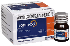 Topup D3 60000 IU Sugarfree Solution 5 ML