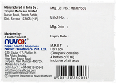 Topup D3 Sugar Free Solution 5ml Topup D3 Sugar Free Solution 5ml