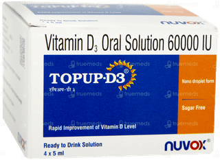 Topup D3 Sugar Free Solution 5ml