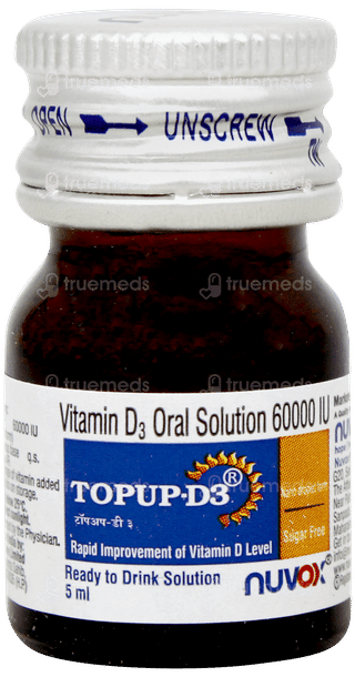 Topup D3 Sugar Free Solution 5ml