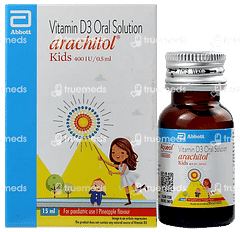 Arachitol Kids 400iu Pineapple Flavour Solution  15ml