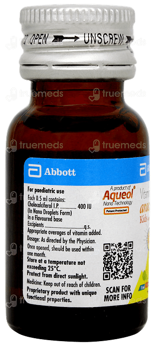 Arachitol Kids 400iu Pineapple Flavour Solution 15ml
