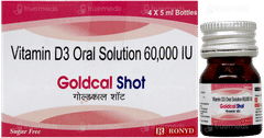 Goldcal Shot Sugar Free Solution 5Ml Goldcal Shot Sugar Free Solution 5Ml
