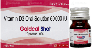 Goldcal Shot Sugar Free Solution 5Ml