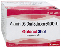 Goldcal Shot Sugar Free Solution 5Ml