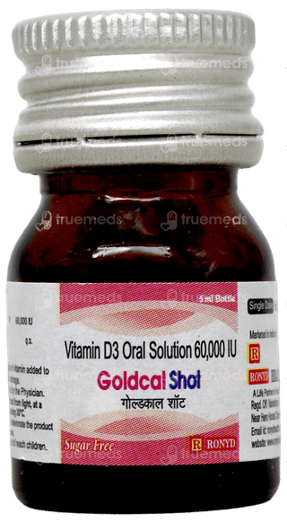Goldcal Shot Sugar Free Solution 5Ml