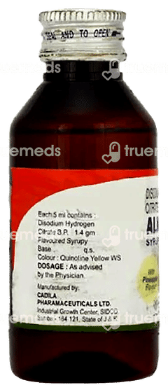 Alkaryl Pineapple Flavour Syrup 100ml