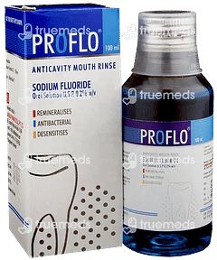 Proflo Anticavity Mouth Rinse Solution 100 ML