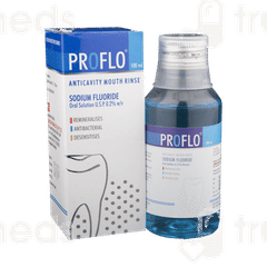 Proflo Anticavity Mouth Rinse Solution 100ml