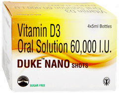 Duke Nano Shots Butterscotch Flavour Sugar Free Solution 5ml