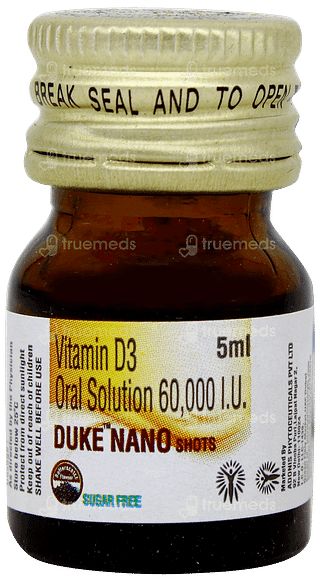 Duke Nano Shots Butterscotch Flavour Sugar Free Solution 5ml