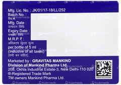 D3 Must Nano Mixed Fruit Flavour Sugar Free Solution 5ml