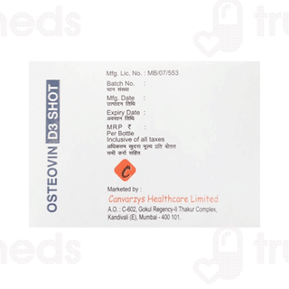 Osteovin D3 Shot Sugar Free Solution 5ml