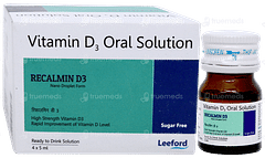 Recalmin D3 Sugar Free Solution 5ml Recalmin D3 Sugar Free Solution 5ml