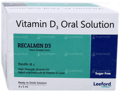 Recalmin D3 Sugar Free Solution 5ml