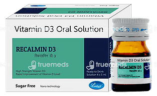 Recalmin D3 Suger Free Solution 5ml