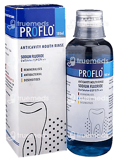 Proflo Anticavity Mouth Rinse Solution 180ml